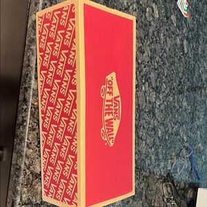 Vans slip ons. Brand new in box. Black and white checkered